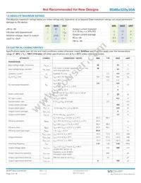 B048T320M30A Datasheet Page 2