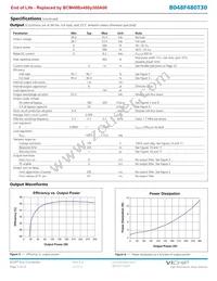 B048T480M30 Datasheet Page 3