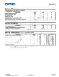 B0520LW-7 Datasheet Page 2