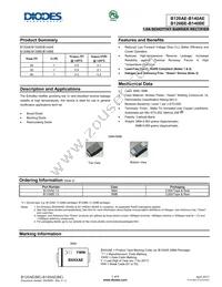 B140BE-13 Datasheet Cover