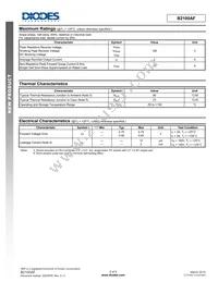 B2100AF-13 Datasheet Page 2