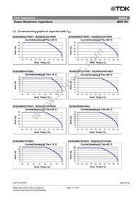 B25620C1706K981 Datasheet Page 17