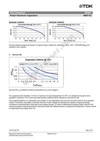 B25620C1706K981 Datasheet Page 23