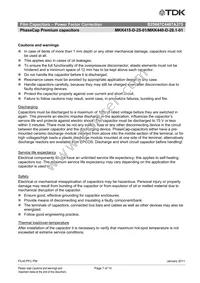 B25667C4467A375 Datasheet Page 7