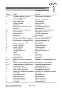 B32232A3185K Datasheet Page 21