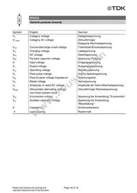 B32232A3185K Datasheet Page 22