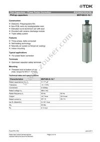 B32344E4162A780 Datasheet Page 2