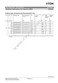 B32354S3406K010 Datasheet Page 4