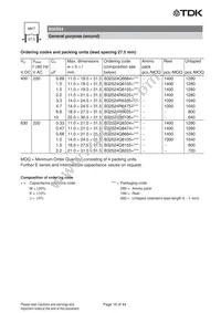 B32526R0227A000 Datasheet Page 16