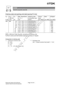 B32526R0227A000 Datasheet Page 18