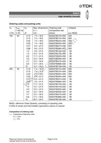 B32537B8684K Datasheet Page 9