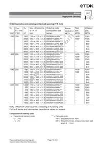 B32656J1824J000 Datasheet Page 19