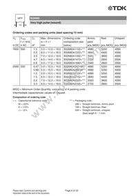 B32686A0474J000 Datasheet Page 6