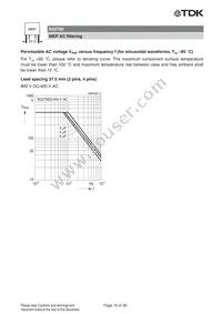 B32754C3205K Datasheet Page 16