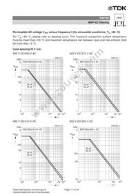 B32754C3205K Datasheet Page 17