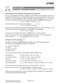 B32776P6106K000 Datasheet Page 22