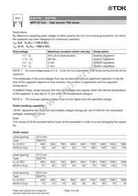 B32778H9506K000 Datasheet Page 18