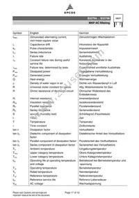 B32798G8266J000 Datasheet Page 17