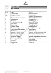 B32798G8266J000 Datasheet Page 18