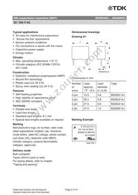 B32926H3475M Datasheet Page 2