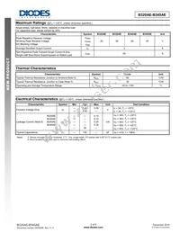 B345AE-13 Datasheet Page 2