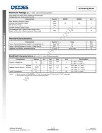 B360AF-13 Datasheet Page 2