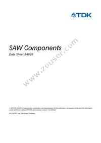 B39131B4926H310 Datasheet Page 3