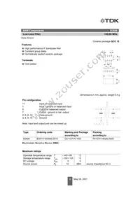 B39141B3606Z510 Datasheet Page 2