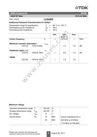 B39162B4300F210 Datasheet Page 6