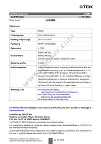 B39172B5085U410 Datasheet Page 9