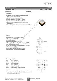 B39192B3511U810 Datasheet Page 2