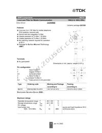 B39192B4218U810 Datasheet Page 2