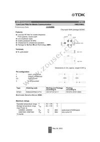 B39202B7823C710 Datasheet Page 2