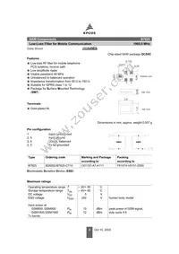 B39202B7825C710 Datasheet Page 2