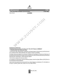 B39212B7808A510 Datasheet Page 6