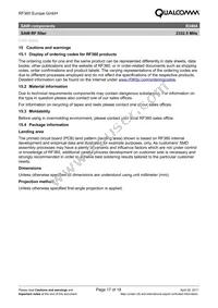 B39232B3404U410 Datasheet Page 17