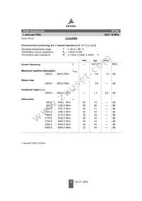 B39242B7766C911 Datasheet Page 3