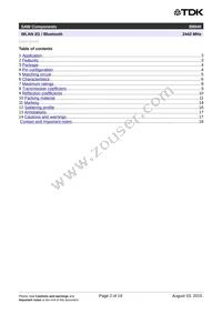 B39242B8840P810 Datasheet Page 4