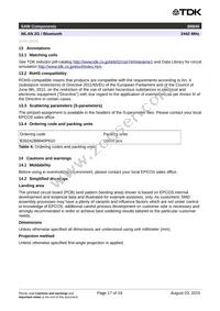 B39242B8840P810 Datasheet Page 19