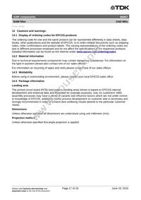 B39242B8857L210 Datasheet Page 19