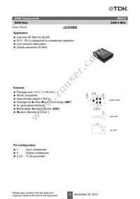 B39252B8312P810 Datasheet Page 2