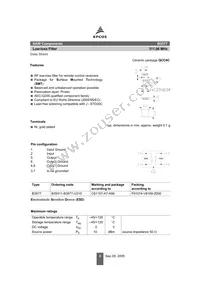 B39311B3577U310 Datasheet Page 2