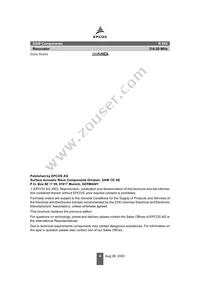 B39311R854H210 Datasheet Page 4