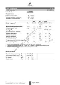 B39321R0961H110 Datasheet Page 3