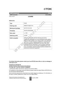 B39321R922H110 Datasheet Page 4