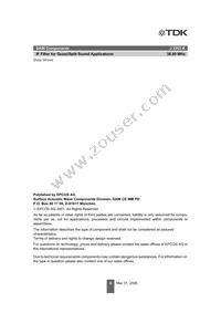 B39389J3353K100 Datasheet Page 8