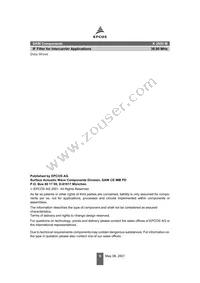 B39389K2955M100 Datasheet Page 6