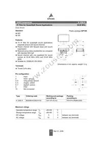 B39389K3350K100 Datasheet Page 2