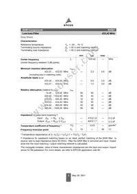 B39431B3567U310W3 Datasheet Page 3