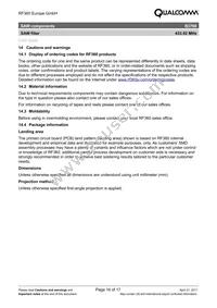 B39431B3760Z810 Datasheet Page 16